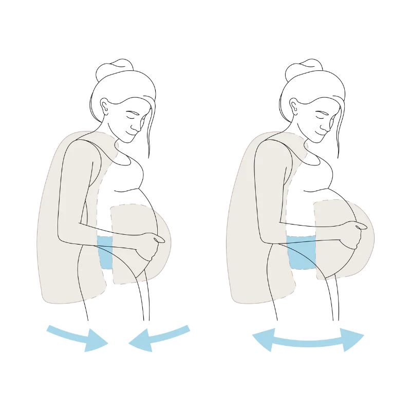 Individuell anpassbar – für deine gesamte Schwangerschaft