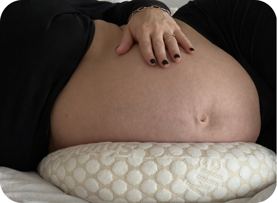 Hilft, die Rückenlage in der Schwangerschaft zu vermeiden